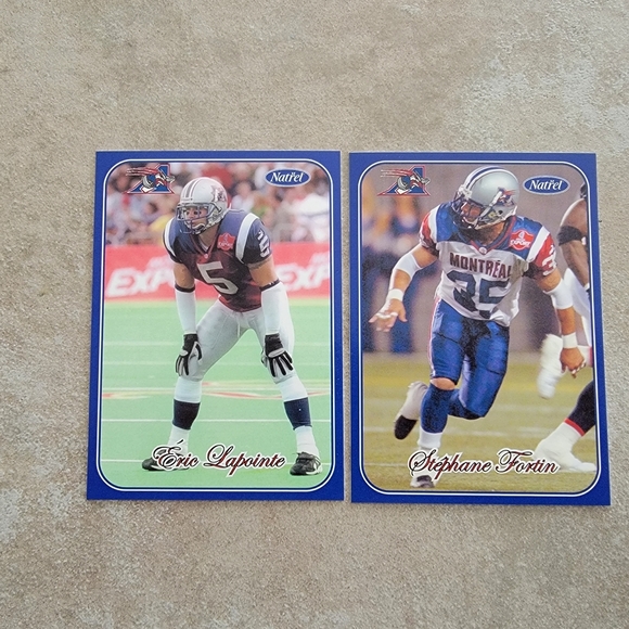 CFL Montreal 2003 Natral Card Set of 10 - Picture 4 of 7